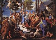 Nicolas Poussin Apollo and the Muses (Parnassus) oil painting artist